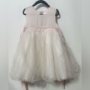 Nellystella Girls Silk Dress Love Nellystella Tulle Party Pink Lilac Sz 4